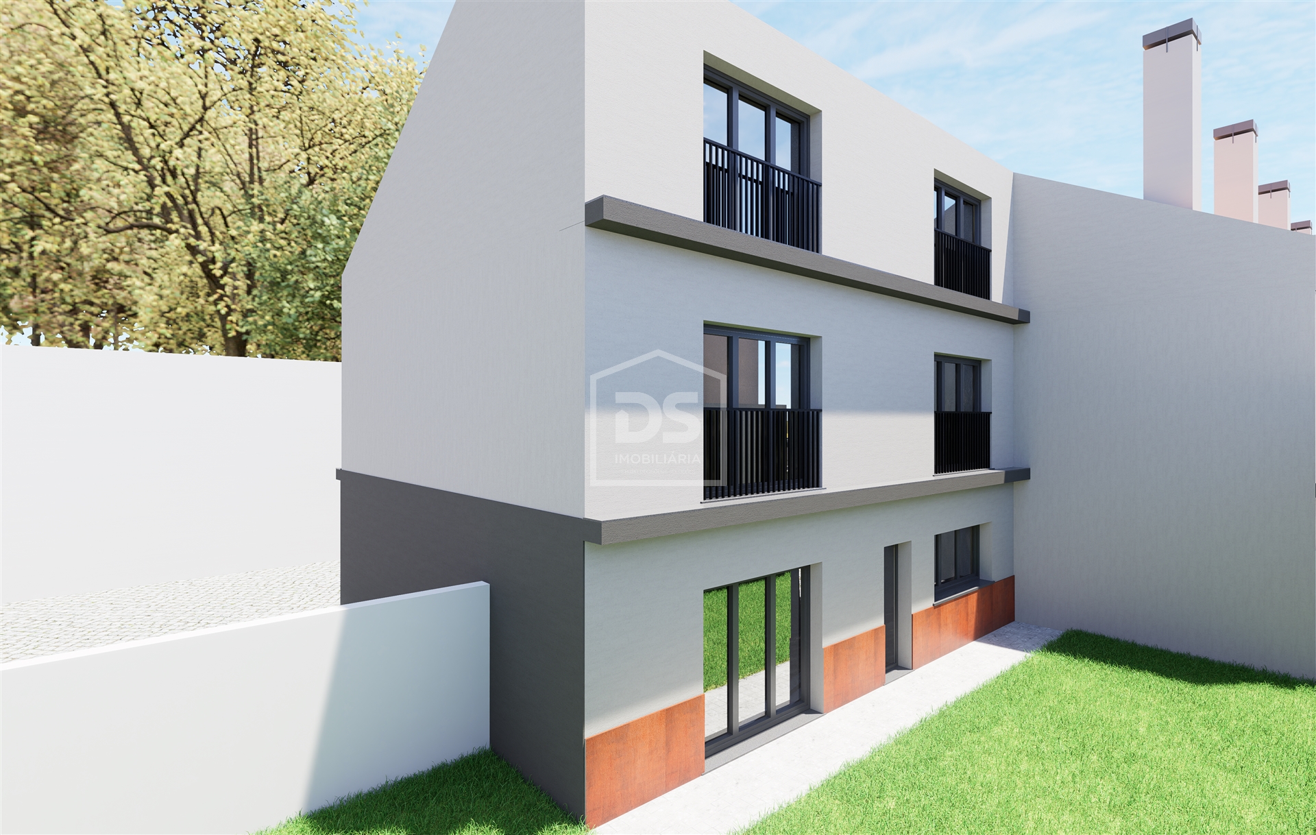 Moradia em Banda T2+2 DUPLEX